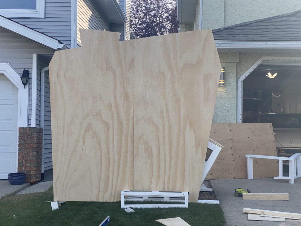 Test Fitting the Facade