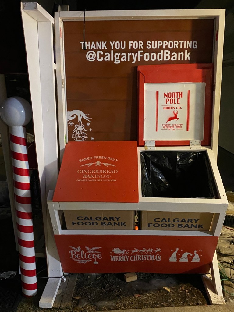 Finished Foodbank Bins